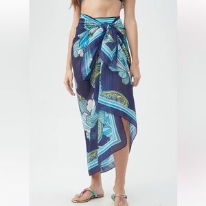 NWT TRINA TURK PIROUETTE PAREO O/S
